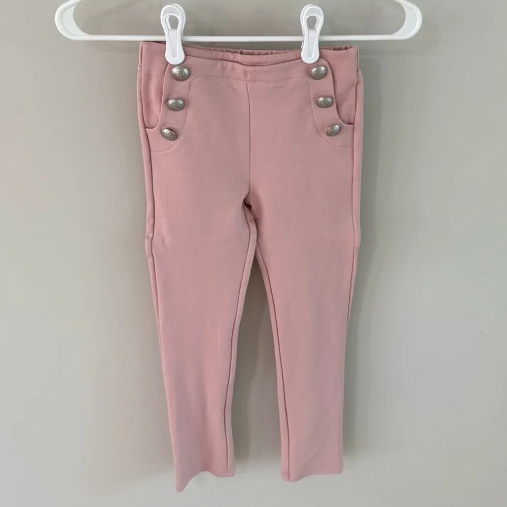 Bardot Junior Light Pink Pants - Little Girl’s Size 5